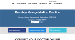 Desktop Screenshot of bramblysgrange.co.uk